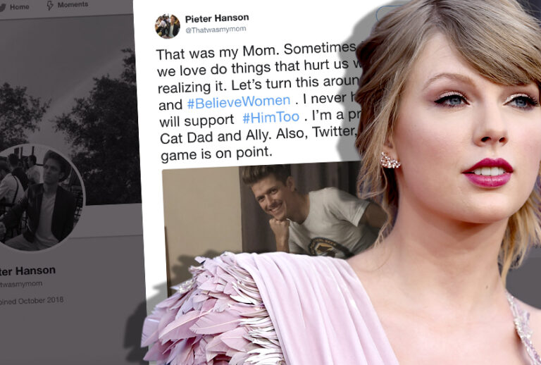 Taylor Swift (AP/Twitter/Thatwasmymom)