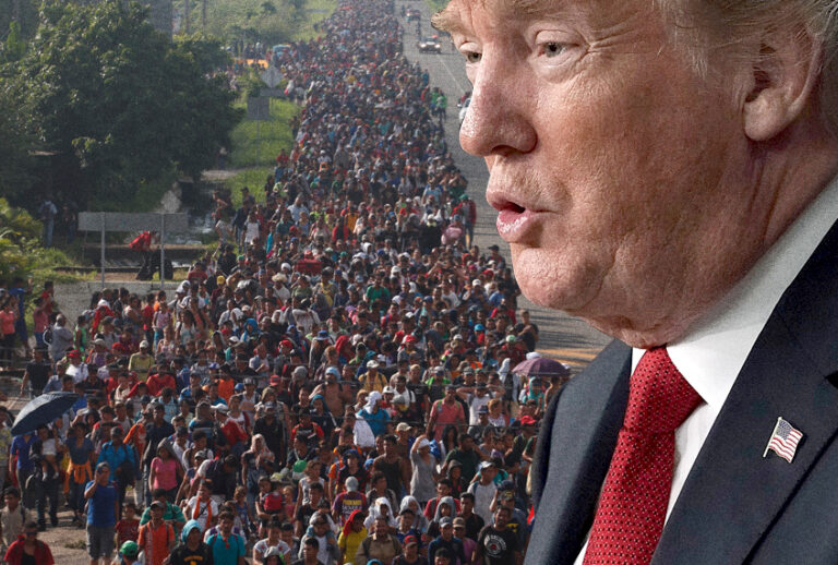 Central American migrants walking to the U.S. start their day departing Ciudad Hidalgo, Mexico, Sunday, Oct. 21, 2018. (Getty/AP/Salon)