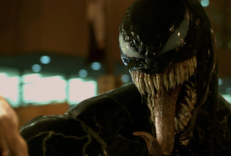 Tom Hardy as Eddie Brock/Venom in "Venom" (Columbia Pictures)