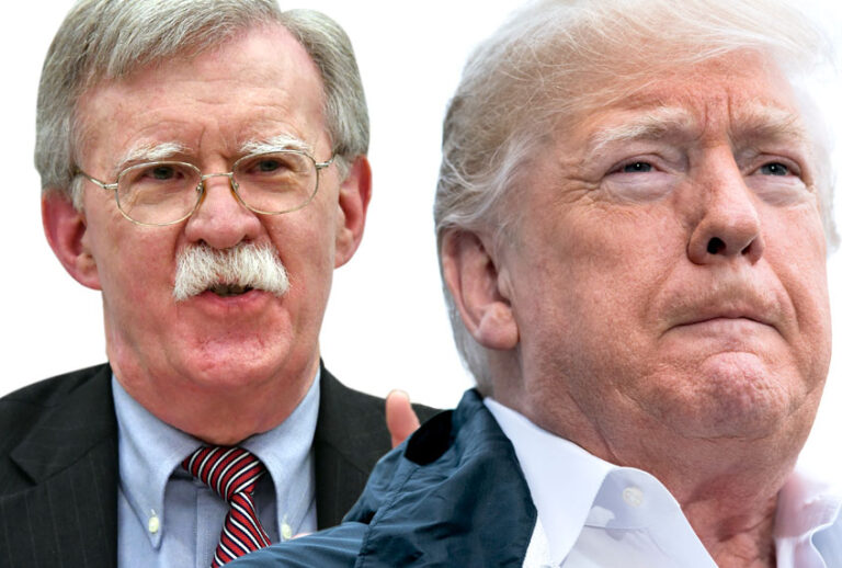 John Bolton; Donald Trump (Getty/Salon)