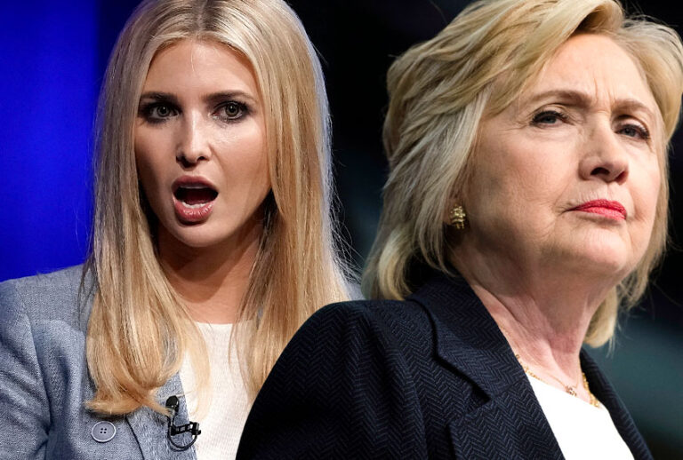 Ivanka Trump; Hillary Clinton (Getty/Alex Wong/AP/Matt Rourke)