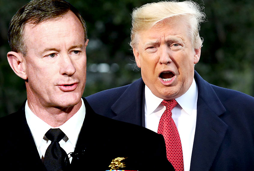 William H. McRaven; Donald Trump (Getty/Salon)