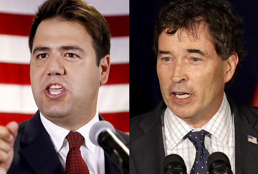 Danny O'Connor;  Troy Balderson (AP/John Minchillo/Tony Dejak)