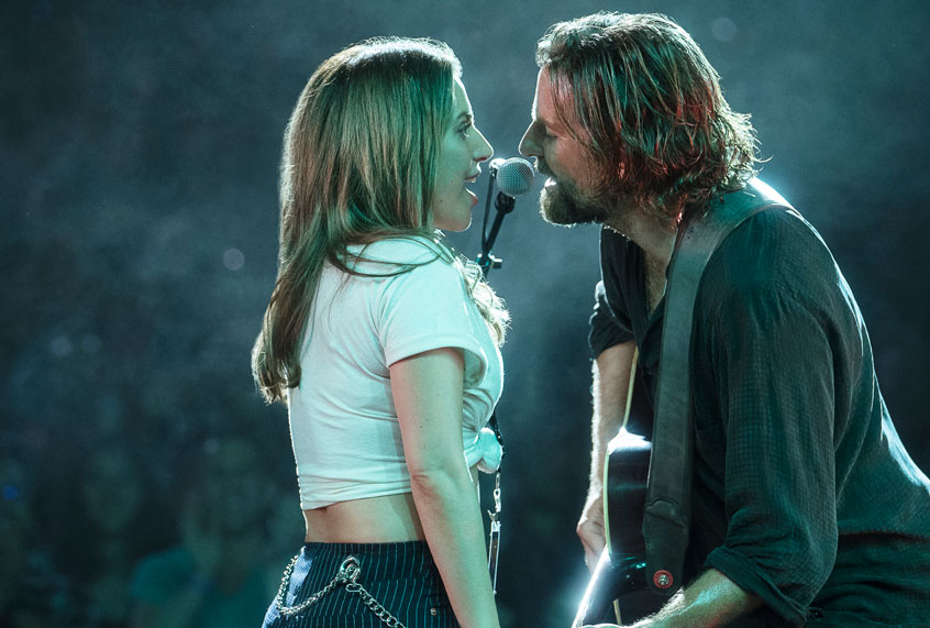 Lady Gaga and Bradley Cooper in "A Star Is Born" (Clay Enos/Warner Bros. Pictures)