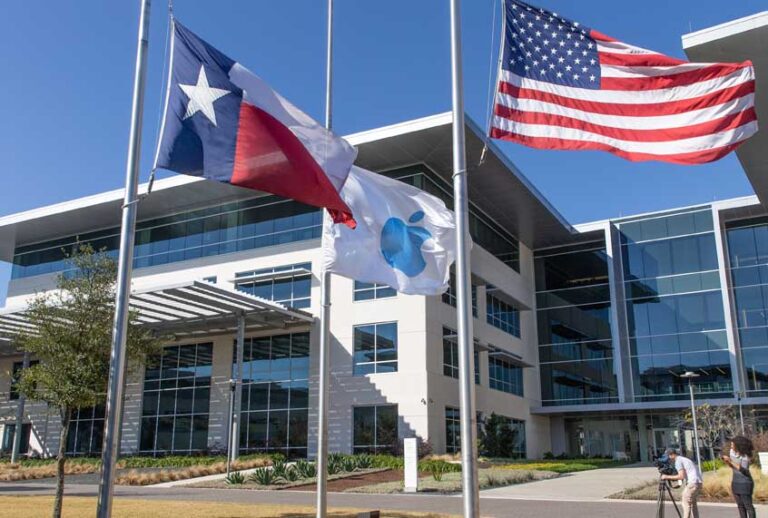 Apples campus in Austin, Texas (Getty/Suzanne Cordeiro)