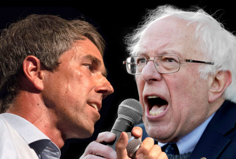 Beto O'Rourke; Bernie Sanders (Getty/AP/Salon)