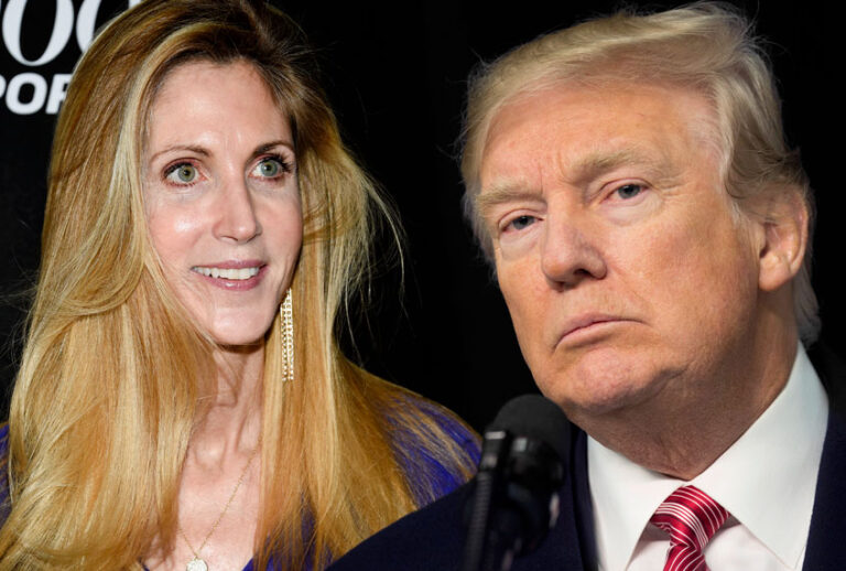 Ann Coulter; Donald Trump (AP/Evan Agostini/Getty/Chris Kleponis)