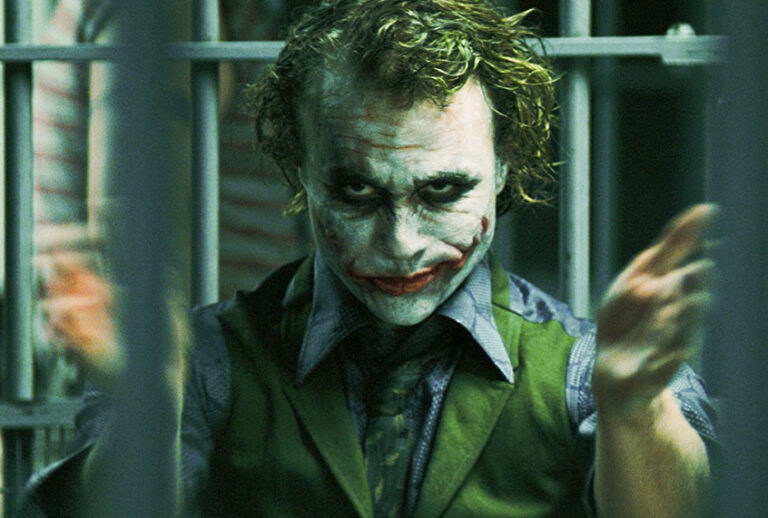 Heath Ledger as The Joker in "The Dark Knight" (Warner Bros. Pictures)
