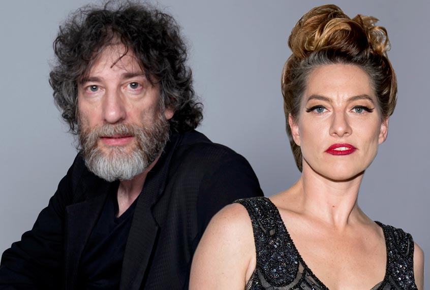 Neil Gaiman; Amanda Palmer (AP/Rebecca Cabage/Charles Sykes)