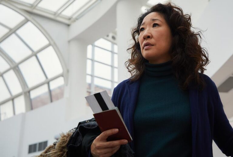 Sandra Oh as Eve Polastri in "Killing Eve" (BBC AMERICA/Sid Gentle Films Ltd 2018)