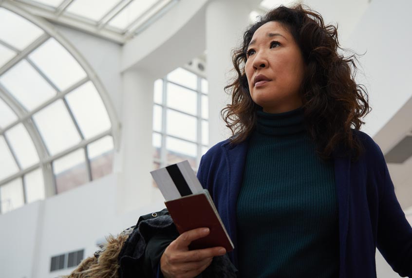 Sandra Oh as Eve Polastri in "Killing Eve" (BBC AMERICA/Sid Gentle Films Ltd 2018)