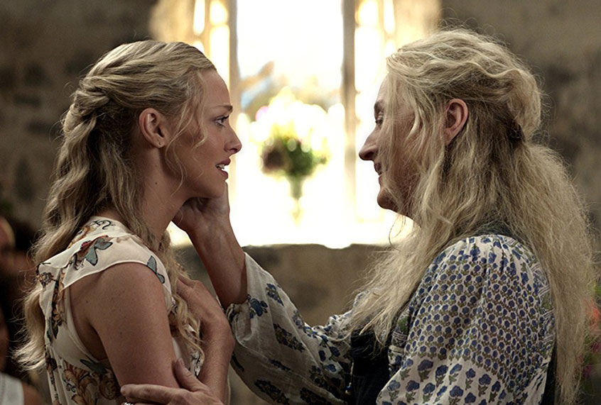 Amanda Seyfried and Meryl Streep in "Mamma Mia! Here We Go Again" (Universal Pictures)