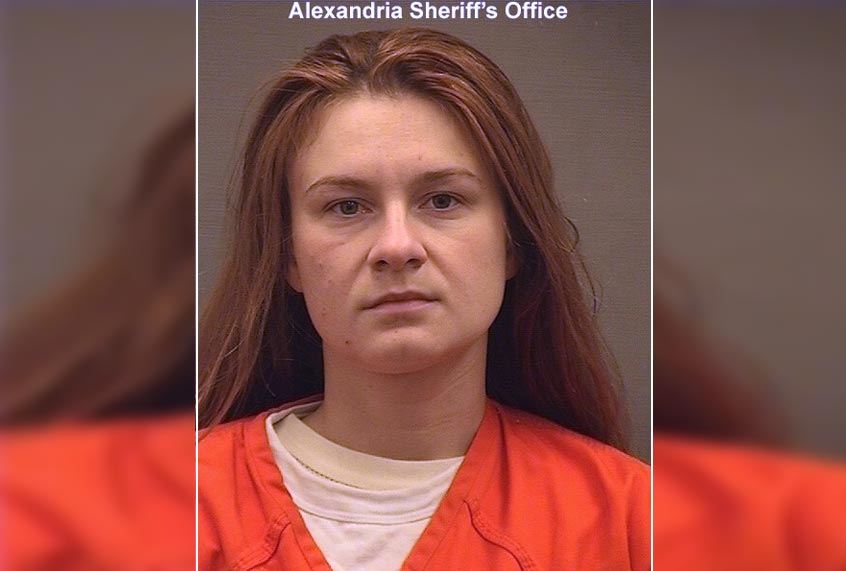 Russian national Maria Butina (Alexandria Sheriff's Office via Getty Images)
