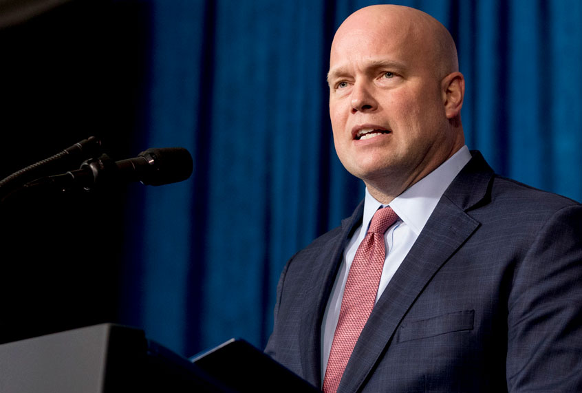 Acting United States Attorney General Matt Whitaker (AP/Andrew Harnik)