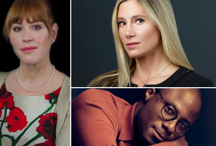 Molly Ringwald; Mira Sorvino; Barry Jenkins (Kevin Carlin/Jill Greenberg)