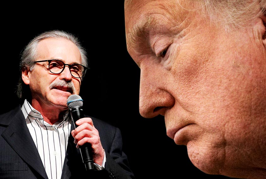 David Pecker; Donald Trump (AP/Getty/Salon)
