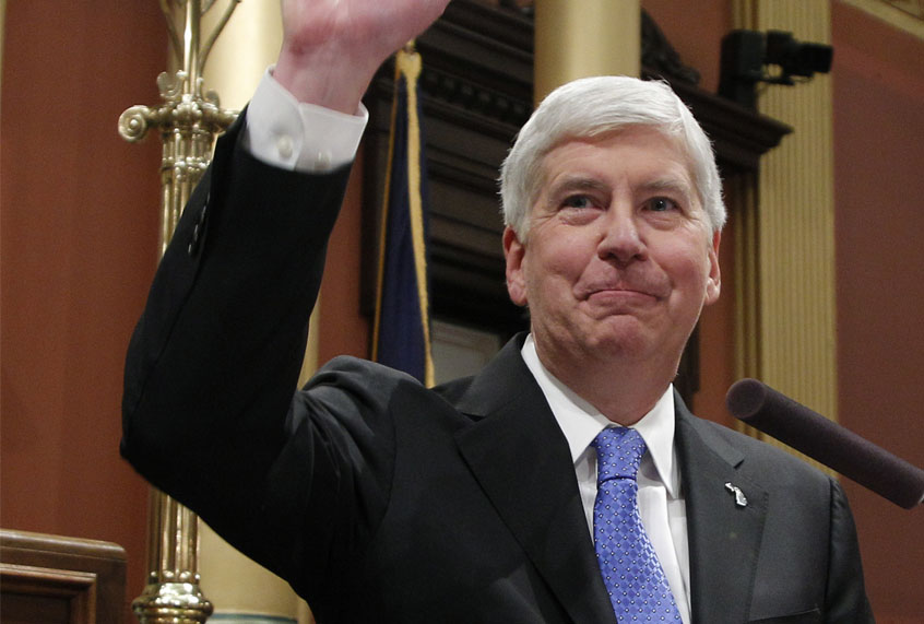 Rick Snyder (AP/Al Goldis)