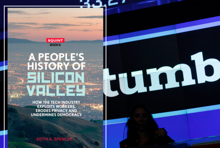 "A People's History of Silicon Valley" by Keith A. Spencer (Eyewear Publishing/AP/Mark Lennihan)