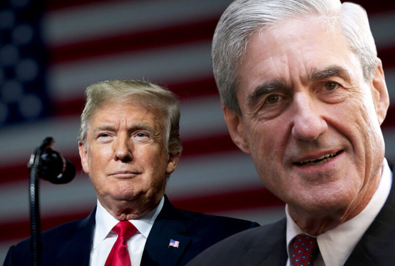 Donald Trump; Robert Mueller (Getty/Photo Montage by Salon)
