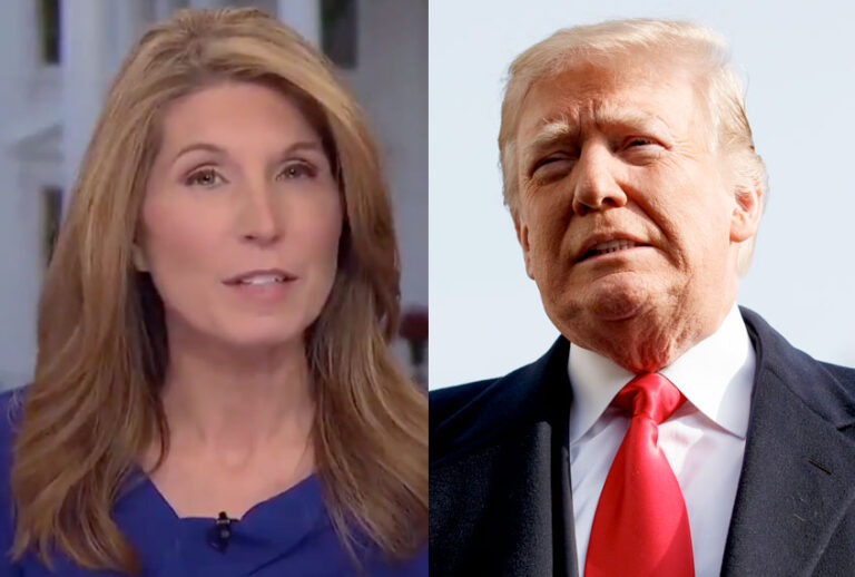 Nicolle Wallace; Donald Trump (MSNBC/AP/Carolyn Kaster)