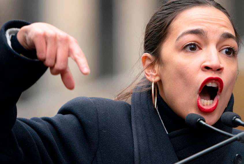US Representative Alexandria Ocasio-Cortez (D-NY) (Getty/Don Emmert)