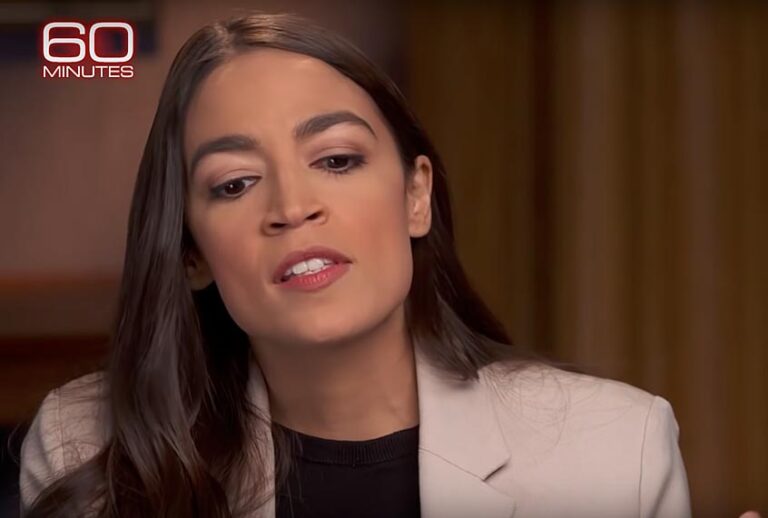Alexandria Ocasio-Cortez on "60 Minutes" (YouTube/60 Minutes)
