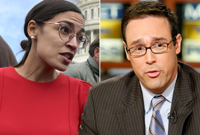 Alexandria Ocasio-Cortez; Chris Cillizza (AP/Susan Walsh/Getty/Alex Wong)