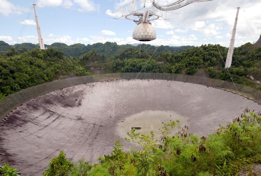 Arecibo Radio Telescope (Getty/TexPhoto)