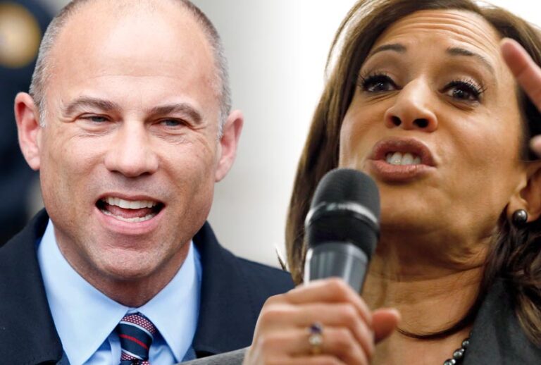 Michael Avenatti; Kamala Harris (AP/Getty/Salon)