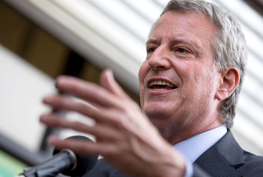 New York City Mayor Bill de Blasio (Getty/Drew Angerer)
