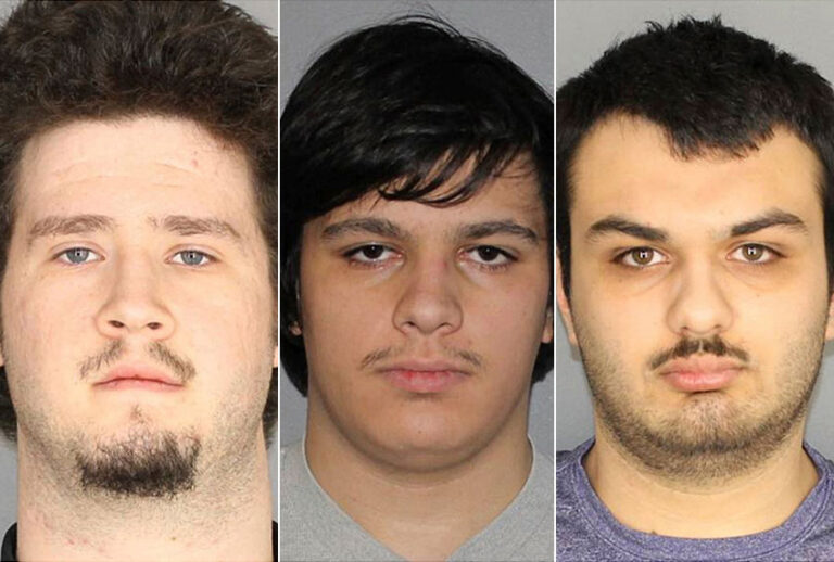 Brian Colaneri; Andrew Crysel; Vincent Vetromile (Greece Police Department via AP)