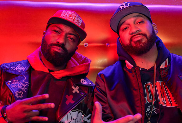 Desus Nice and The Kid Mero in "Desus & Mero" (Micaiah Carter/Showtime)