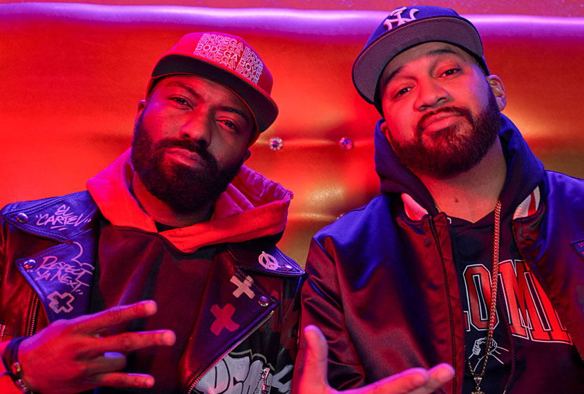 Desus Nice and The Kid Mero in "Desus & Mero" (Micaiah Carter/Showtime)