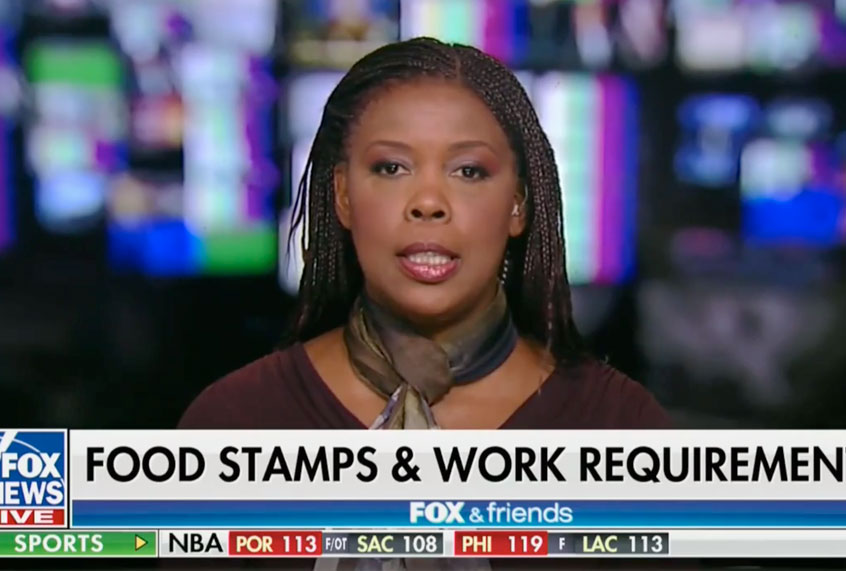Star Parker on "Fox & Friend" (Fox News)