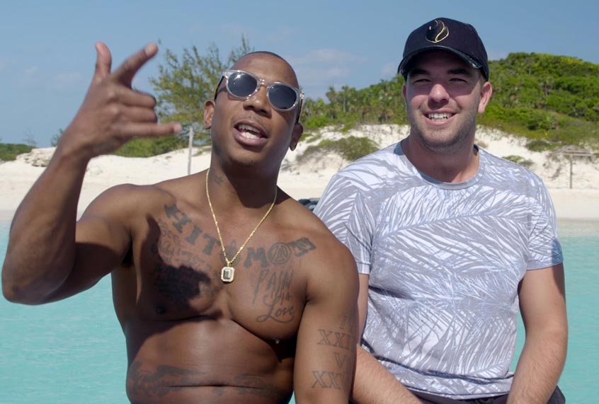 Ja Rule and Billy McFarland in "Fyre" (Netflix)