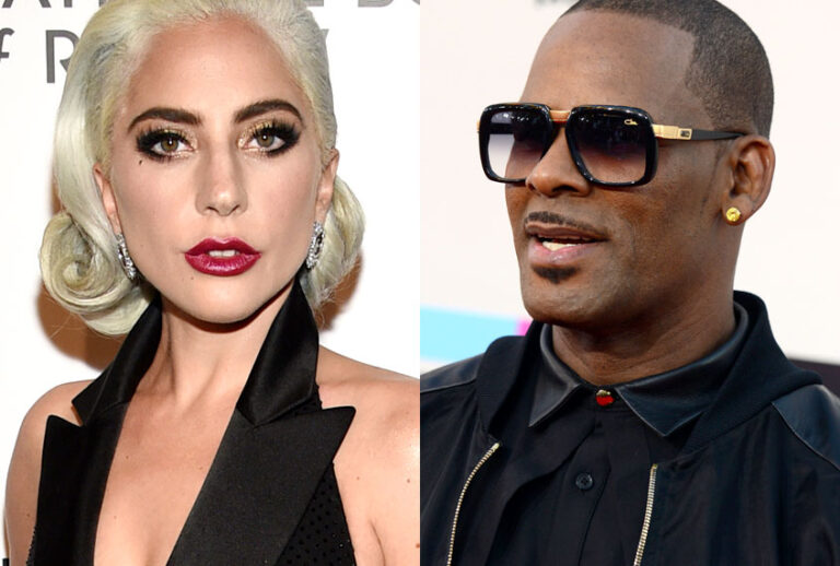 Lady Gaga; R. Kelly (AP/Evan Agostini/Jordan Strauss)