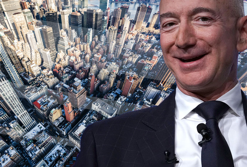 Jeff Bezos (Getty/Photo Montage by Salon)