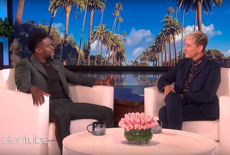 Kevin Hart and "The Ellen DeGeneres Show" (YouTube/TheEllenShow)