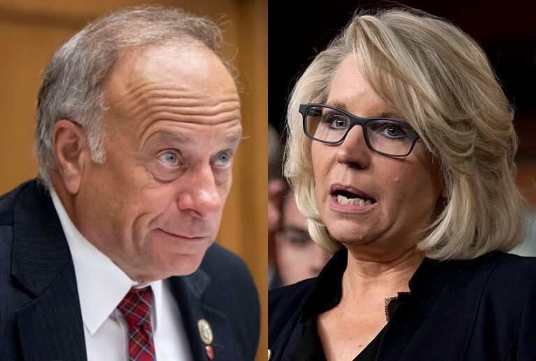 Steve King; Liz Cheney (AP/J. Scott Applewhite/Getty/Alex Wong)