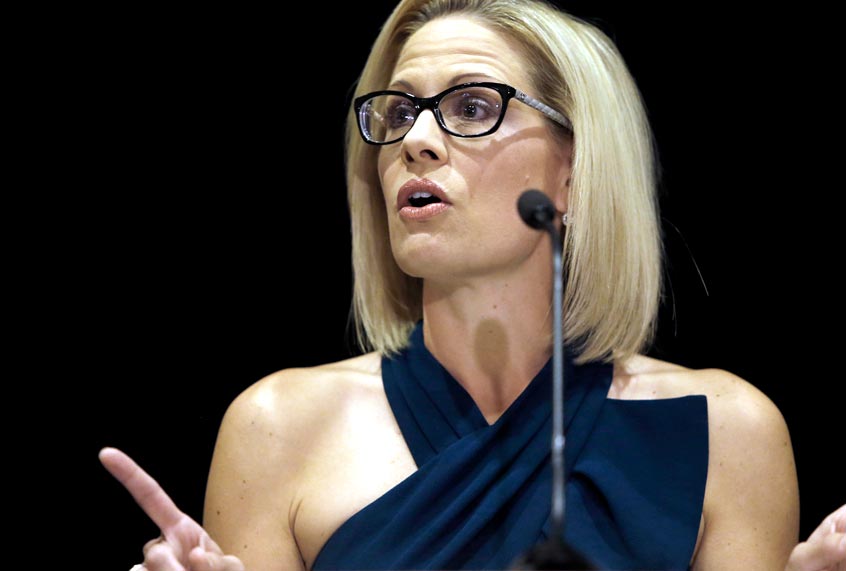 Kyrsten Sinema (AP/Rick Scuteri)