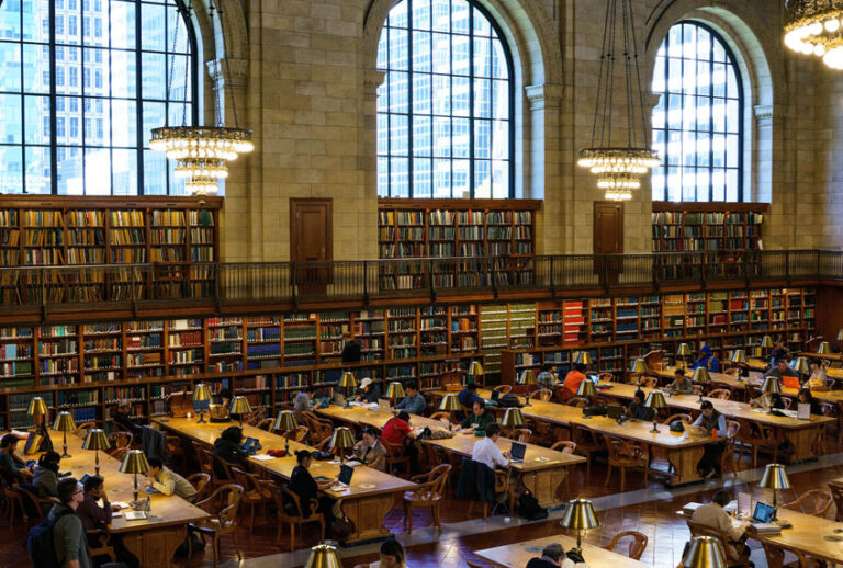 Rose Main Reading Room at the New York Public Library (Getty/Drew Angerer)