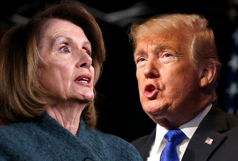 Nancy Pelosi; Donald Trump (Getty/Salon)