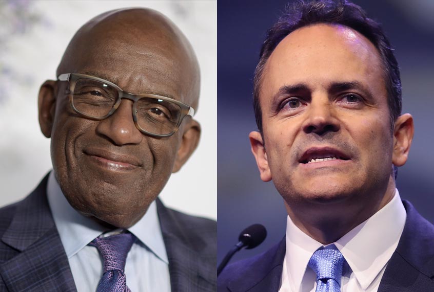 Al Roker; Matt Bevin (AP/Richard Shotwell/Getty/Scott Olson)