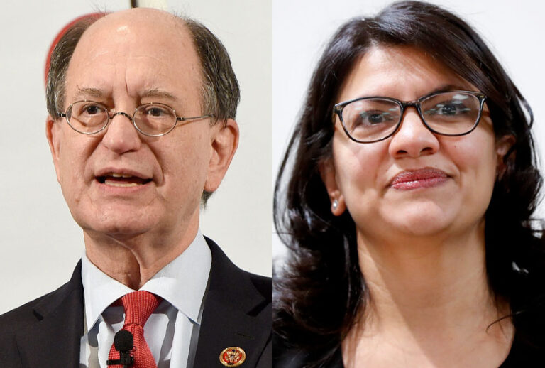Brad Sherman; Rashida Tlaib (Getty/AP)