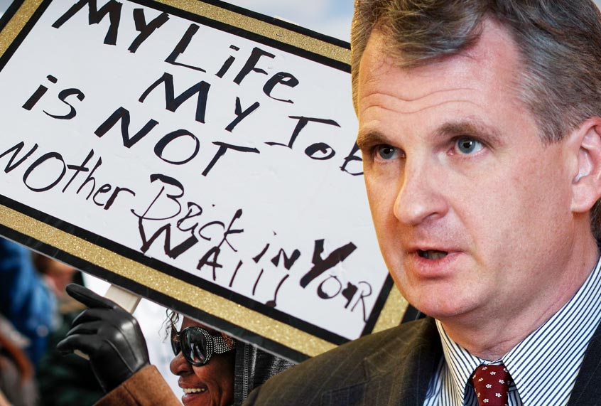 Timothy Snyder; Government Shutdown Protest (AP/Getty/Salon)