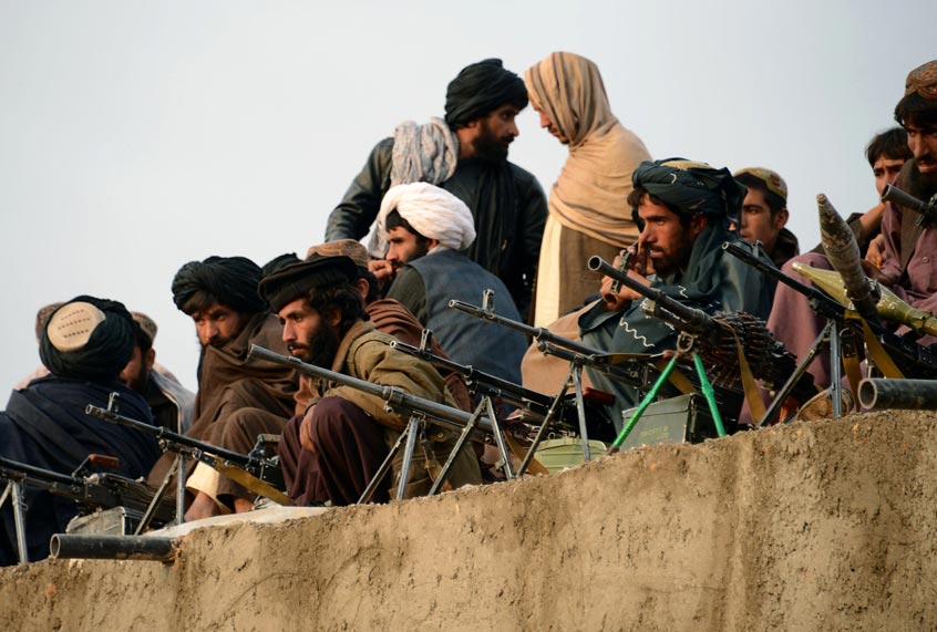 Afghan Taliban fighters (Getty/Javed Tanveer)