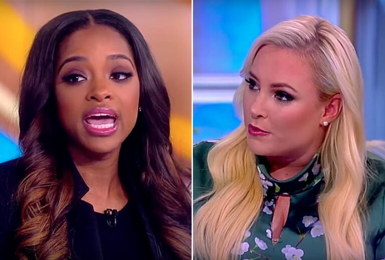 Tamika Mallory and Meghan McCain on "The View" (YouTube/The View)