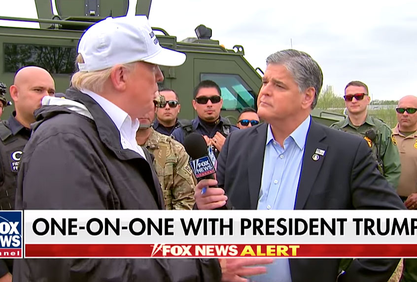 Sean Hannity interviews Donald Trump (Fox News)