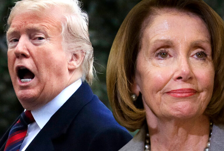 Donald Trump; Nancy Pelosi (Getty/Salon)