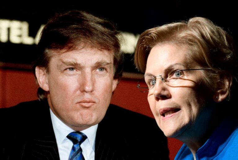 Donald Trump; Elizabeth Warren (AP/Salon)